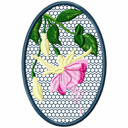Flowers And Tree Embroidery Design 3 Flowers And Tree Embroidery Design 3